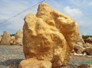 大型黄腊石，天然黄蜡石