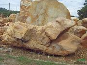 大型黄腊石，假山流水用石，水口石